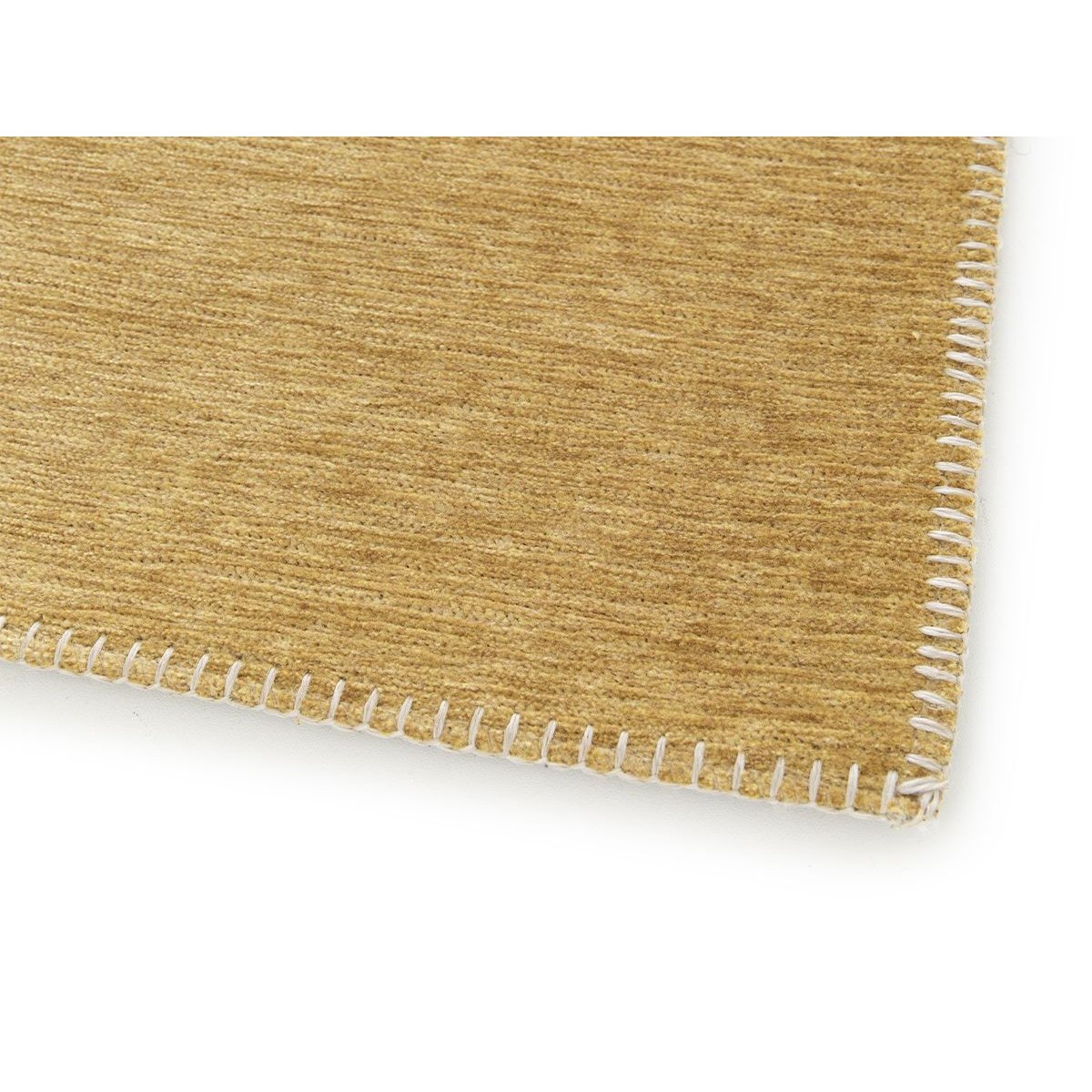 Tapis poils ras style graphique, JASPER jaune, BOBOCHIC