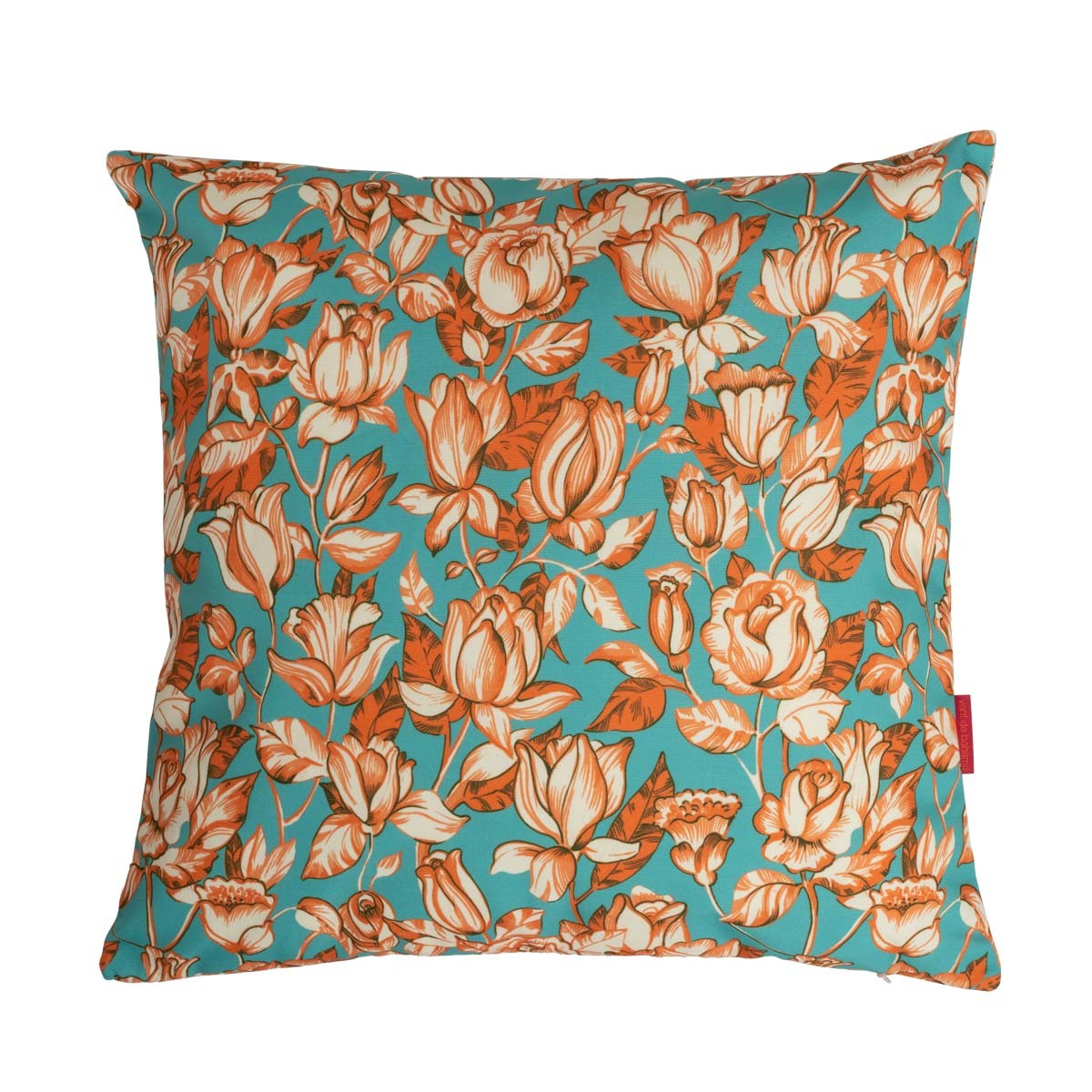 Housse de coussin extérieur APONI orange, VENT DE BOHÈME