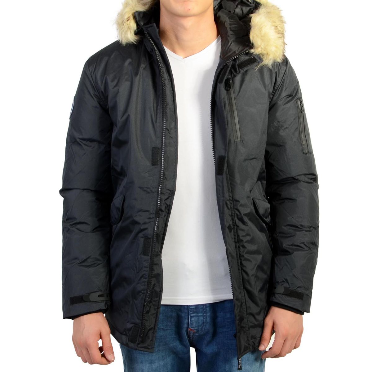 parka lyo navy, KAMORA