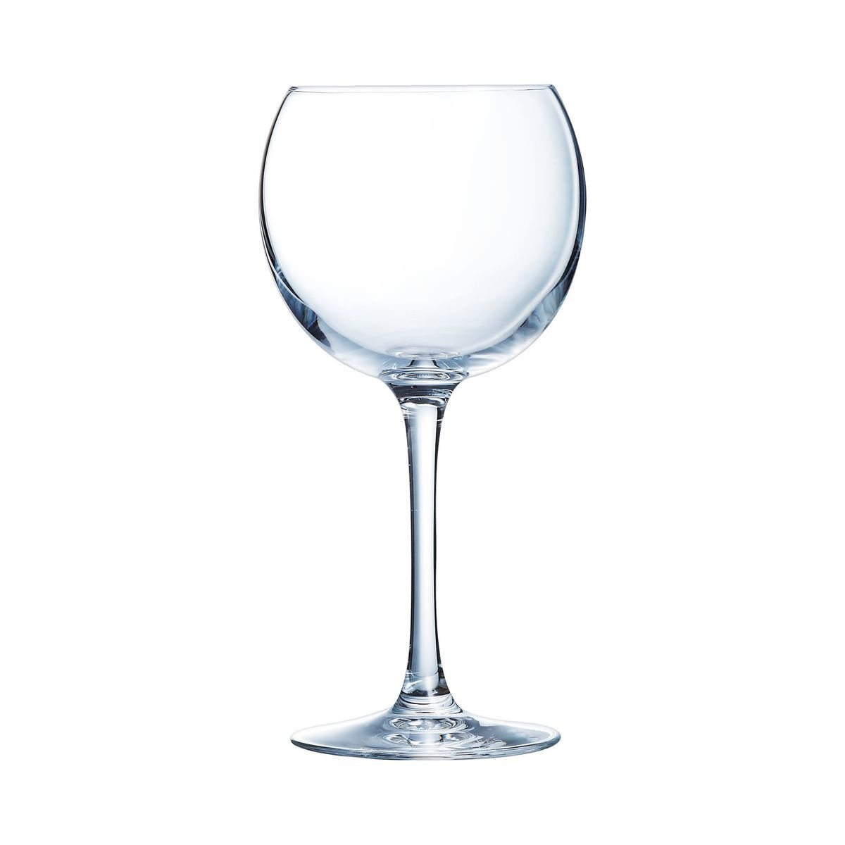 Lot de 6 verres à vin cristallin 35cl, Cabernet Ballon transparent, CHEF&SOMMELIER