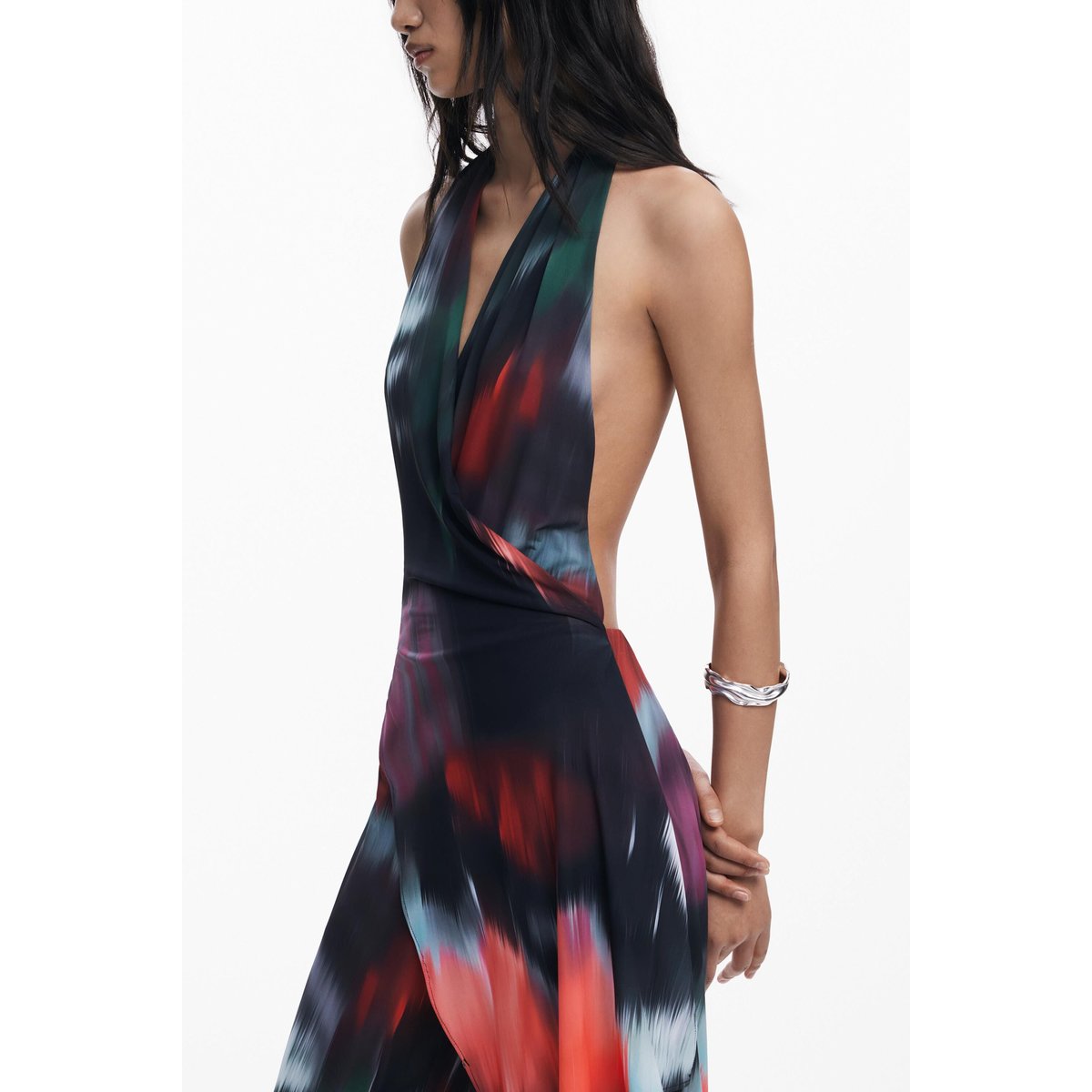 Combinaison dos ouvert noir, DESIGUAL