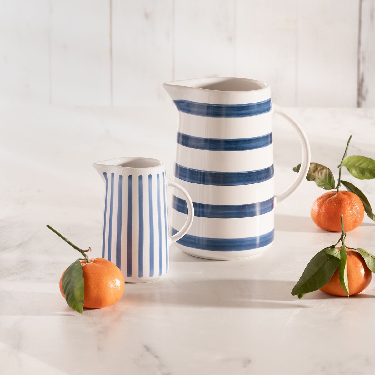 Large At Home Jug in Blue blue, MARY BERRY