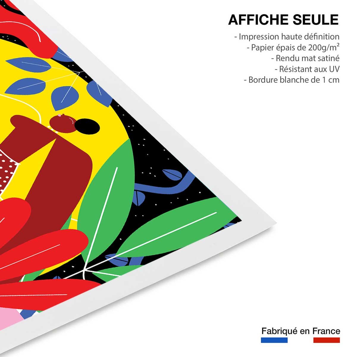 Affiche collage all be feminist affiche seule, HEXOA