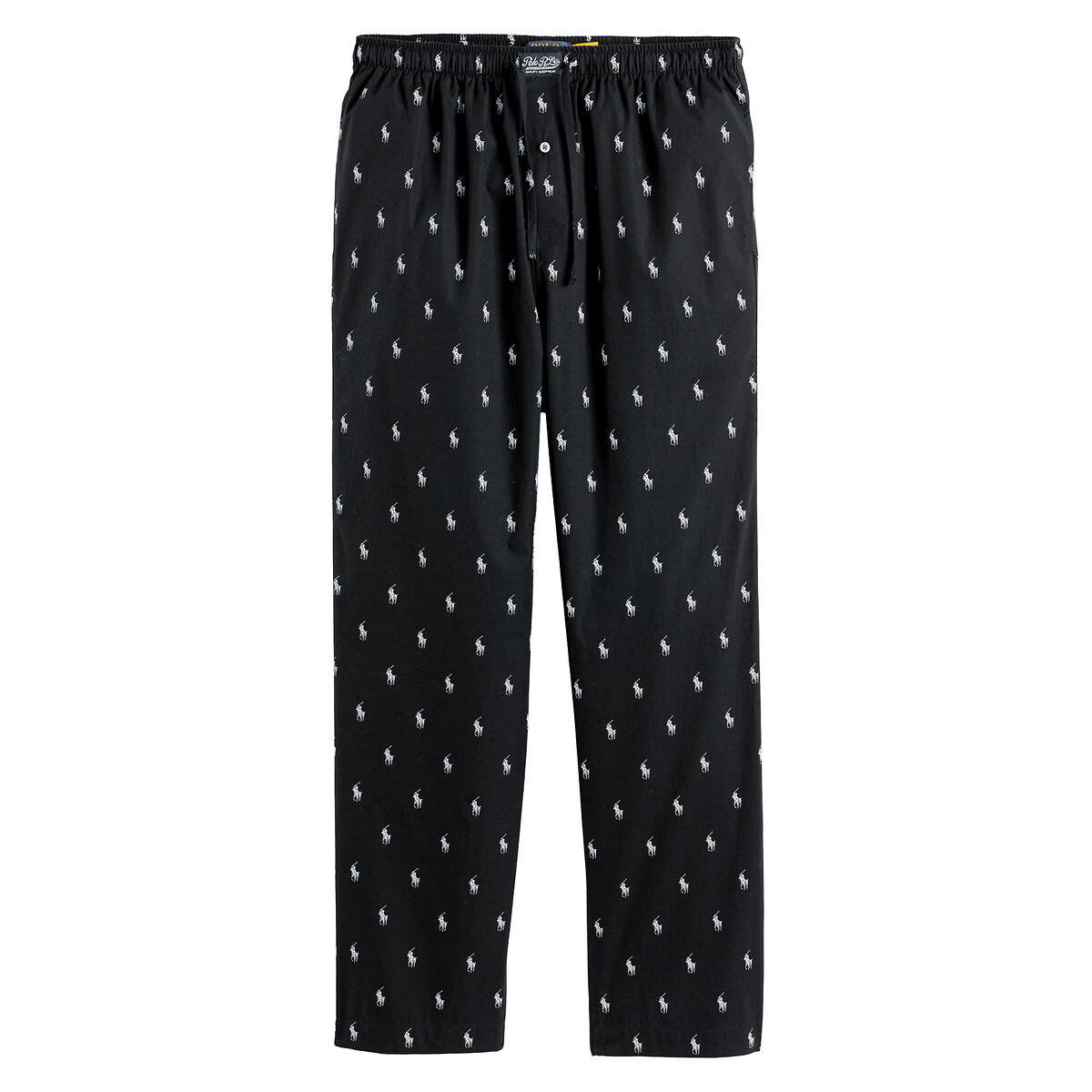 Pantaloni del pigiama in pony Pure Player fantasia nero, POLO RALPH LAUREN