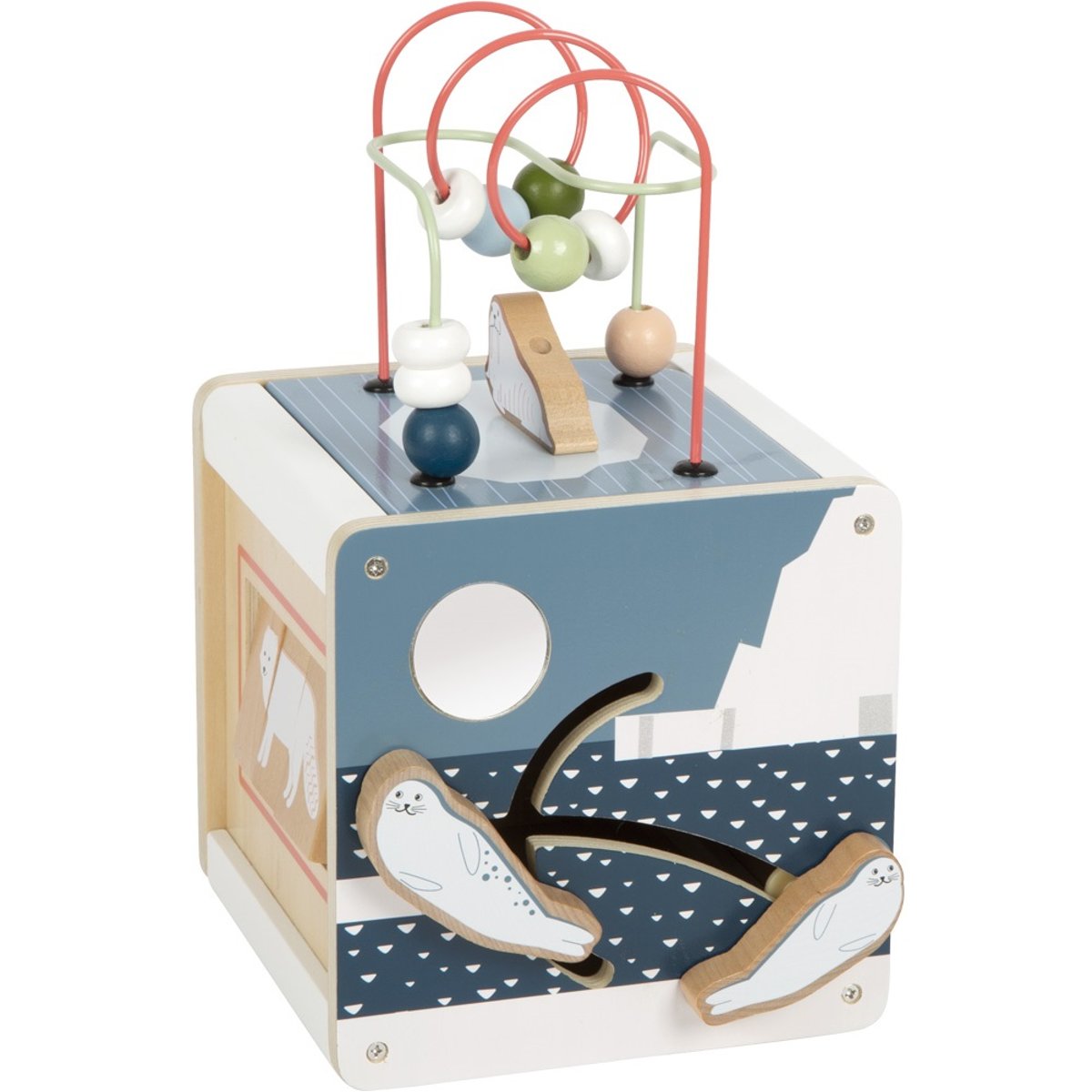 Cube de motricité Arctic bleu, SMALL FOOT COMPANY