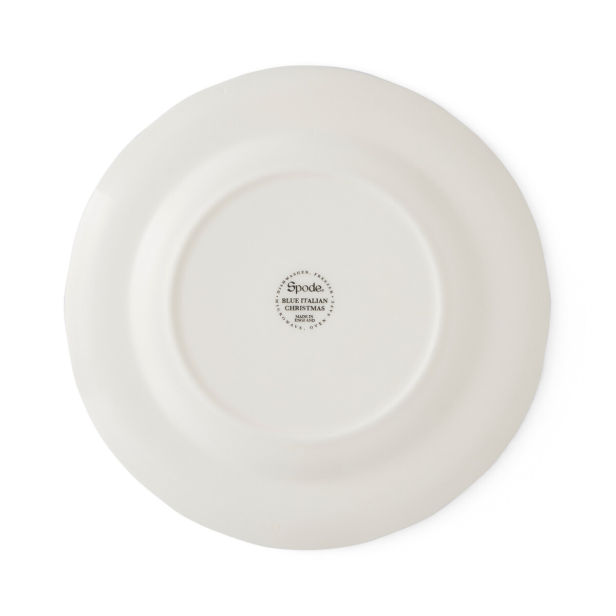 Set of 4 Blue Christmas Tree Side Plates blue, SPODE