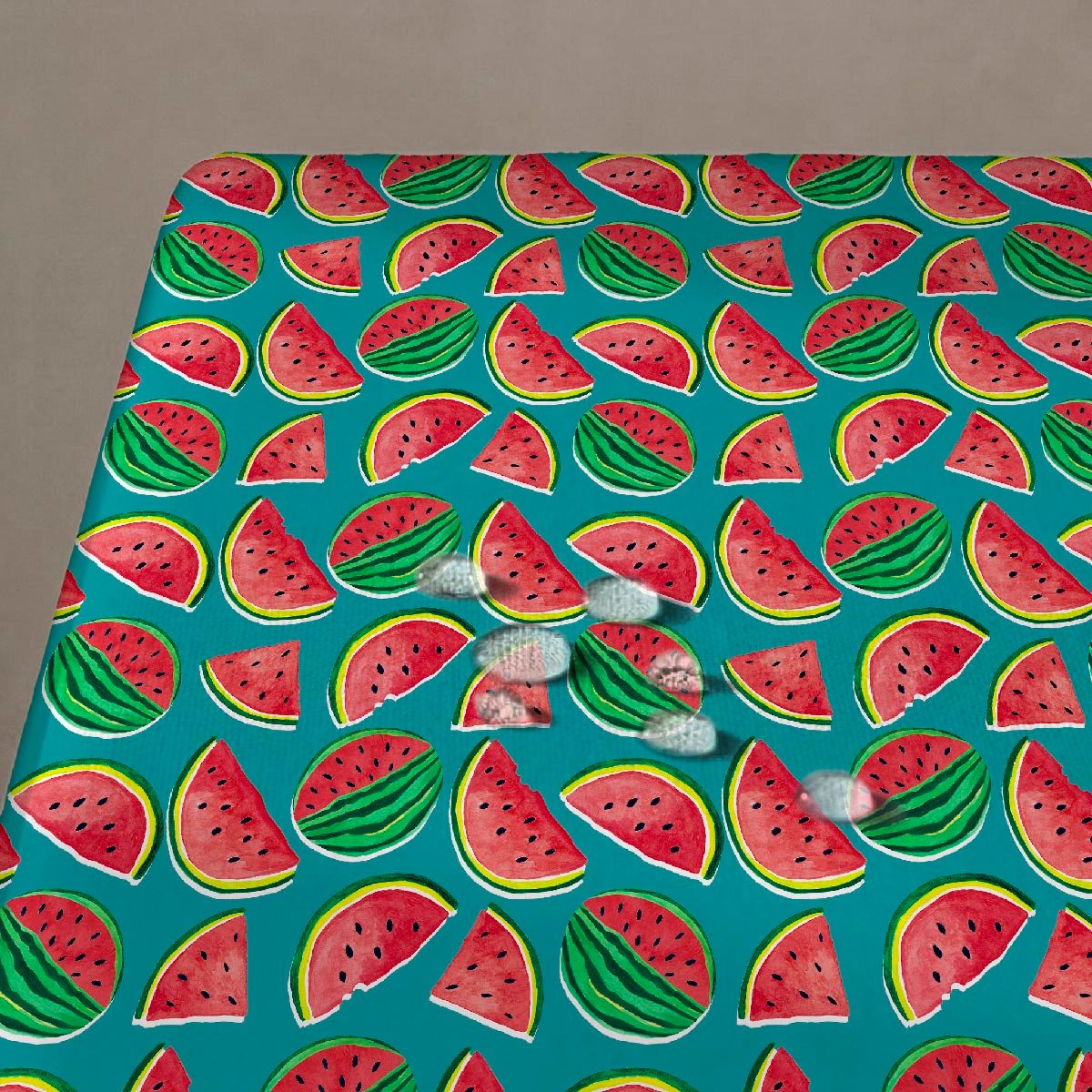 Nappe anti-taches Water Melon - coton 100% - multicolore, NAF NAF HOME