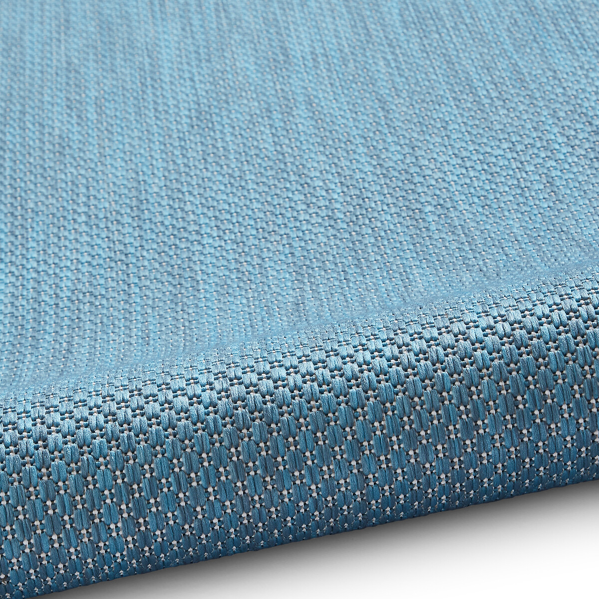 Woven Flatweave Indoor/Outdoor Rug blue, SO'HOME