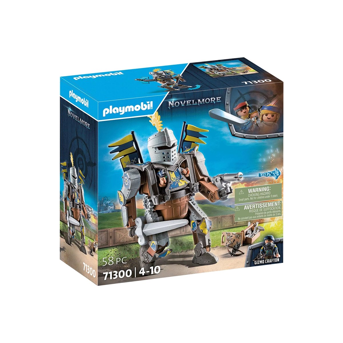 Géant de combat multicolore, PLAYMOBIL