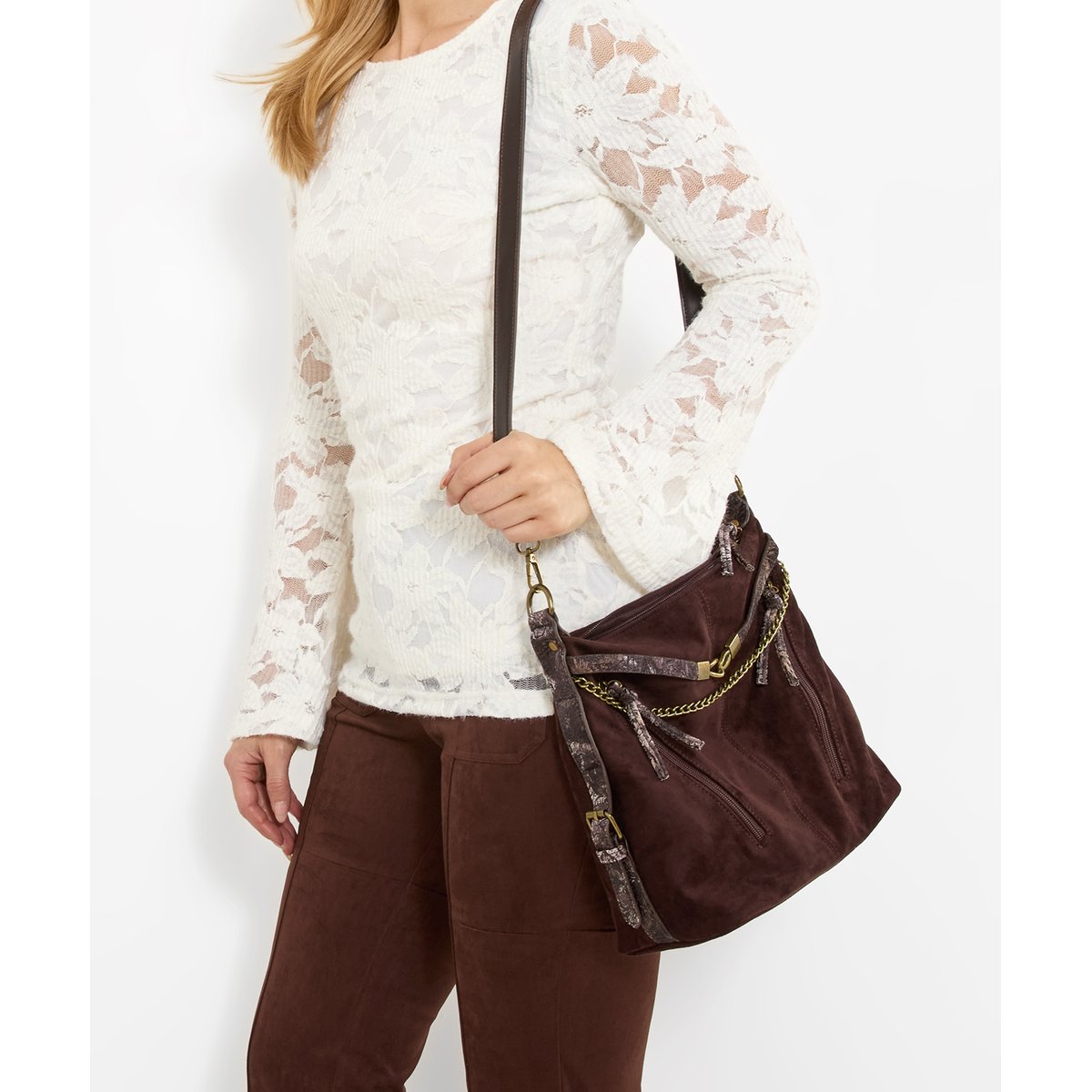 Sac Orné Lakeside marron, JOE BROWNS