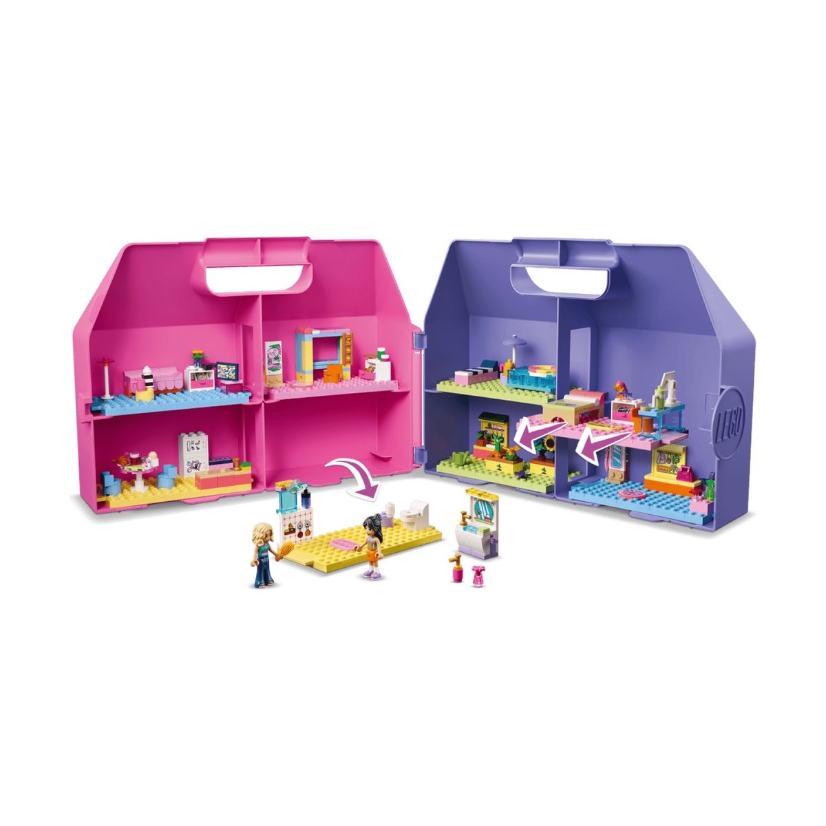 Friends La maison de poupée dans la valise créative multicolore, LEGO