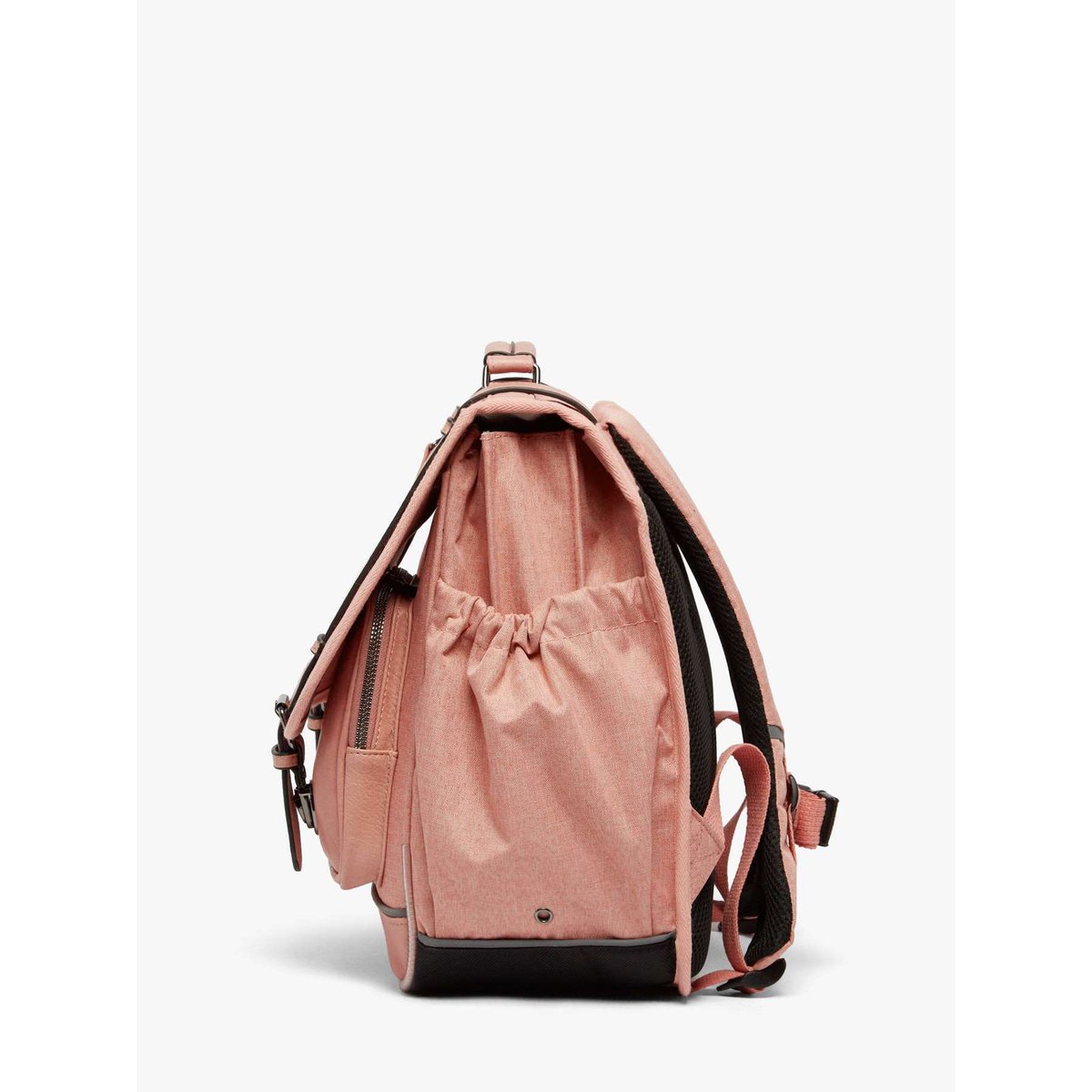 Cartable 3 compartiments totaly old pink, CAMELEON