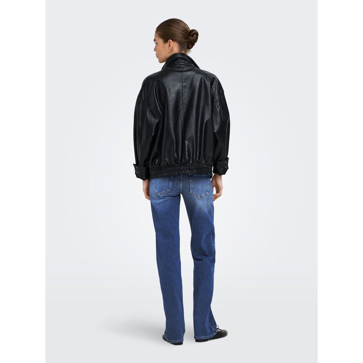 Jean Coupe Droite medium blue denim, ONLY
