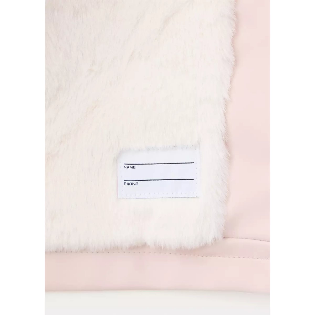Veste enduite avec capuche rose, MANGO BABY