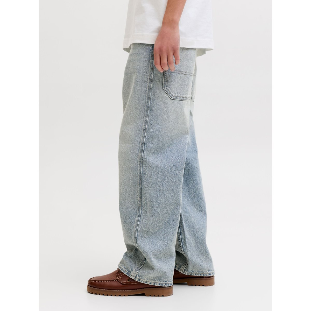 Jean Baggy Fit blue denim, JACK & JONES JUNIOR