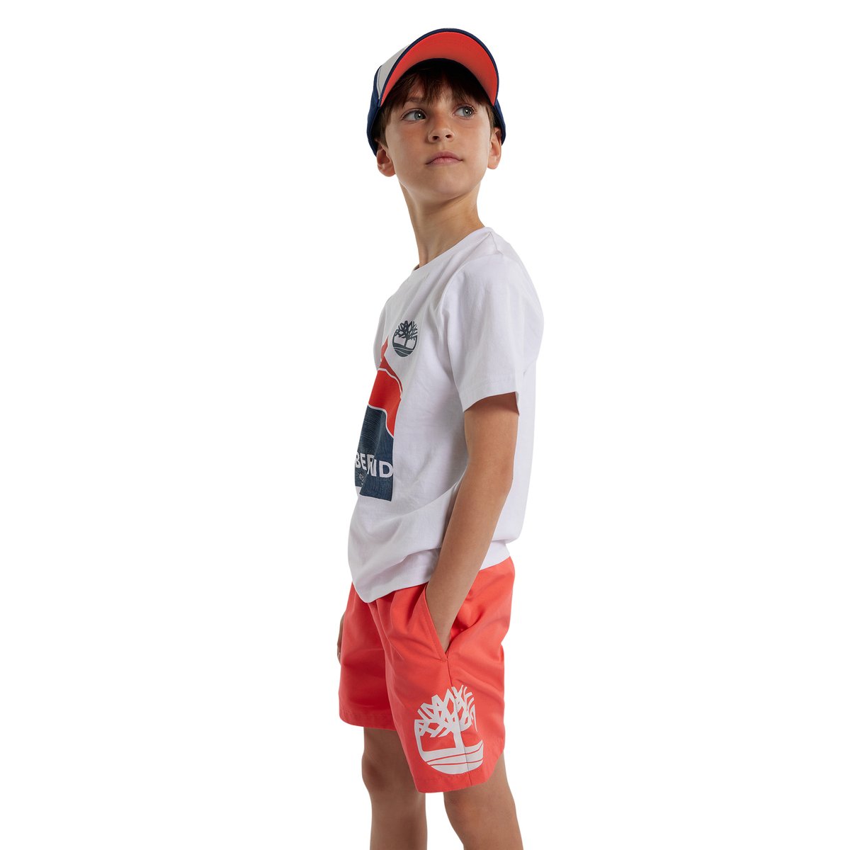 T-shirt manches courtes blanc, TIMBERLAND