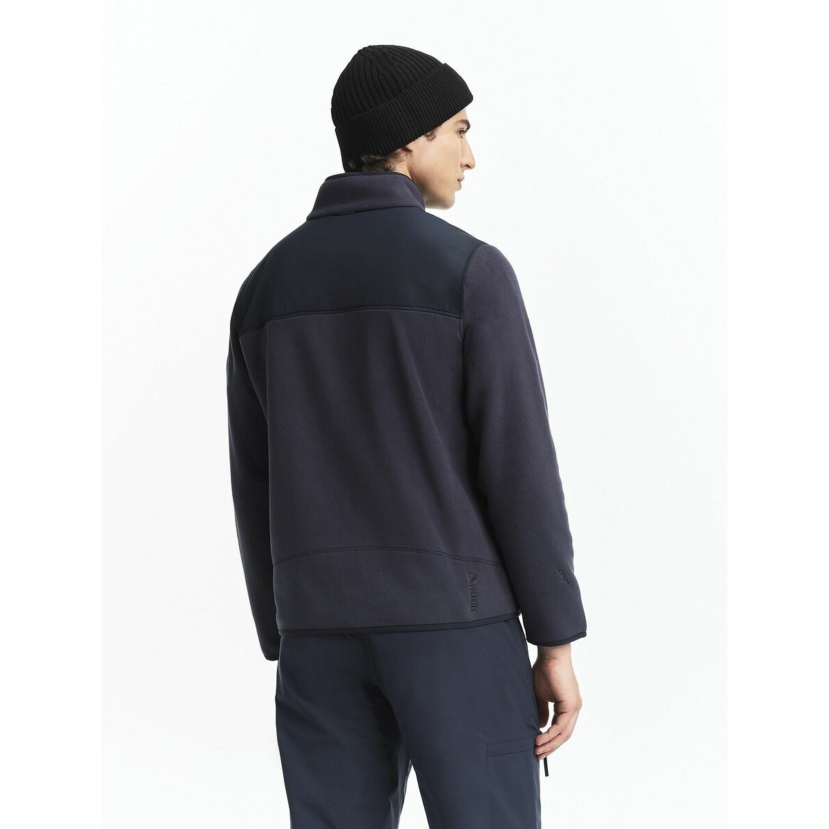 Polaire zippée microfibre Polartec 200 bleu marine, AIGLE