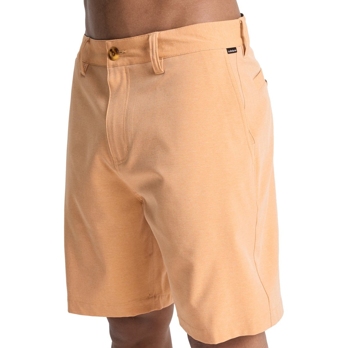 Boardshort Amphibian UNION HEATHER AMPH 19" marron khaki heather, QUIKSILVER
