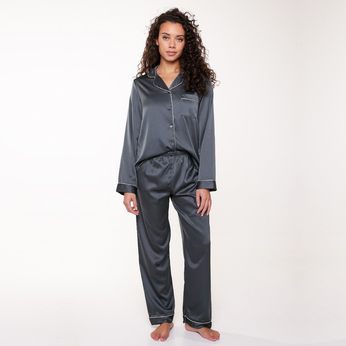 Pyjama ensemble en satin nine iron, LINGADORE