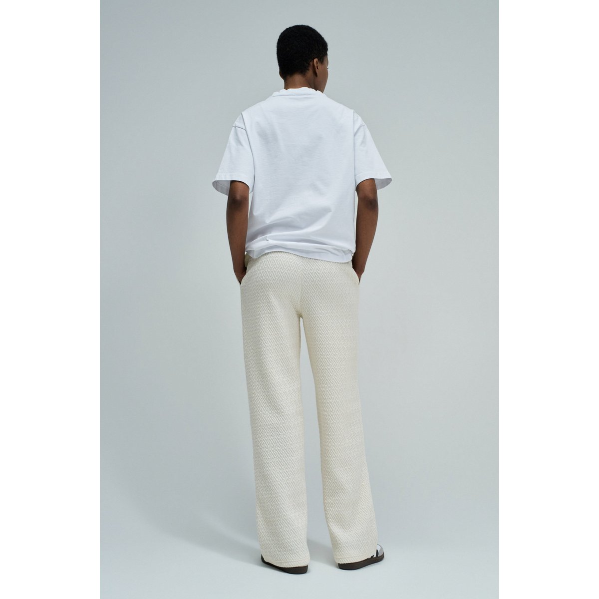 PANTALONS JOGGERS AVEC JACQUARD beige, SALSA JEANS