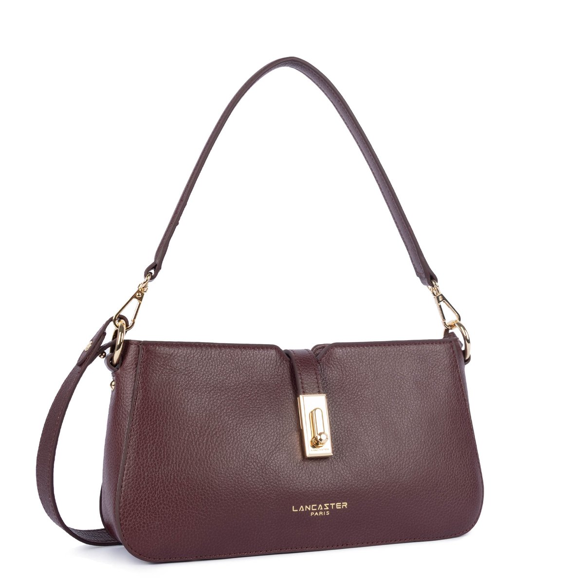 Sac rectangle MILANO HORIZON bordeaux, LANCASTER
