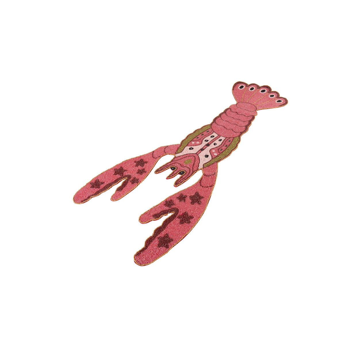 108cm Lobster Beaded Table Runner multi-coloured, YVONNE ELLEN