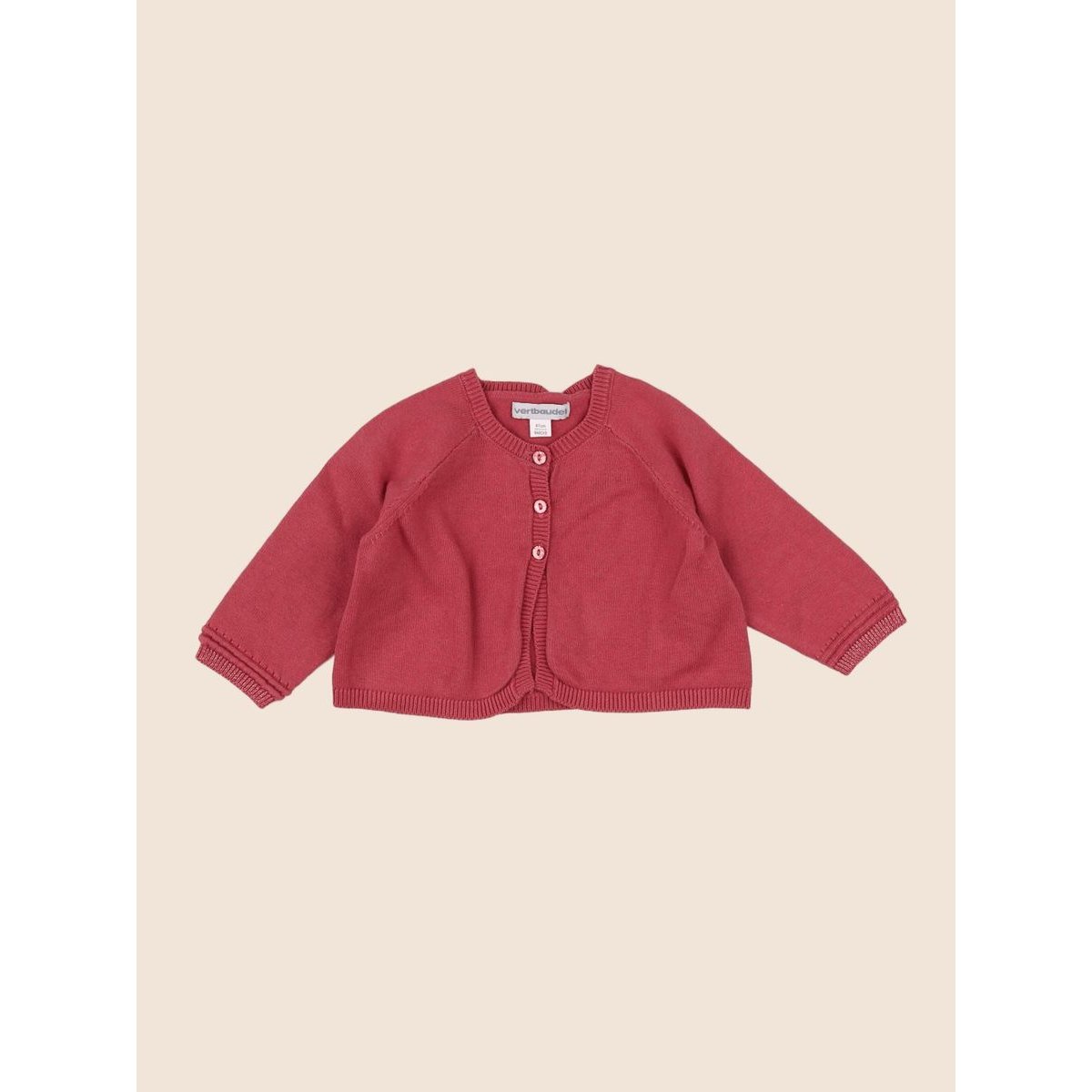 Gilet - Très bon état rose, VERTBAUDET