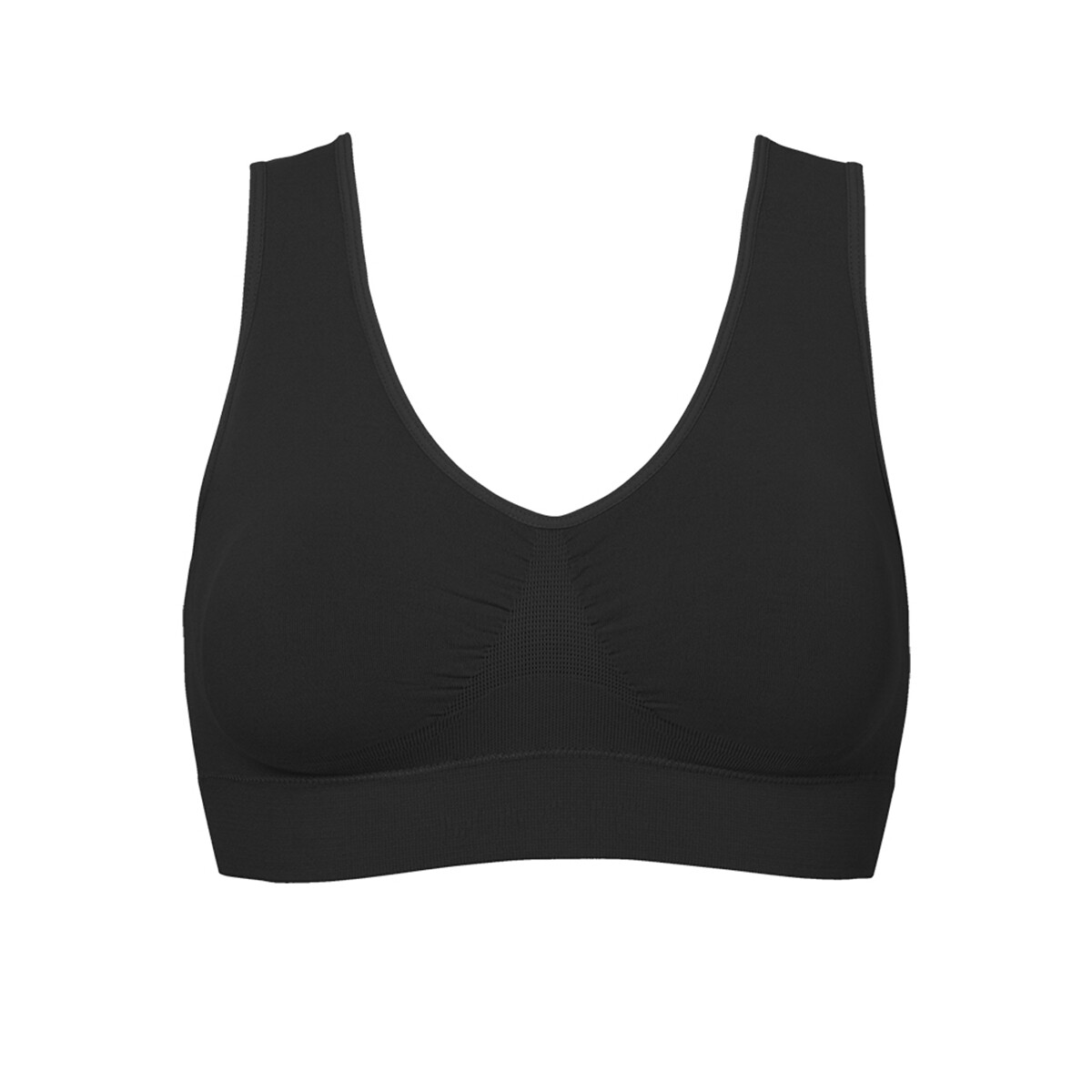 Brassière comfort in bambù nero , MAGIC BODYFASHION