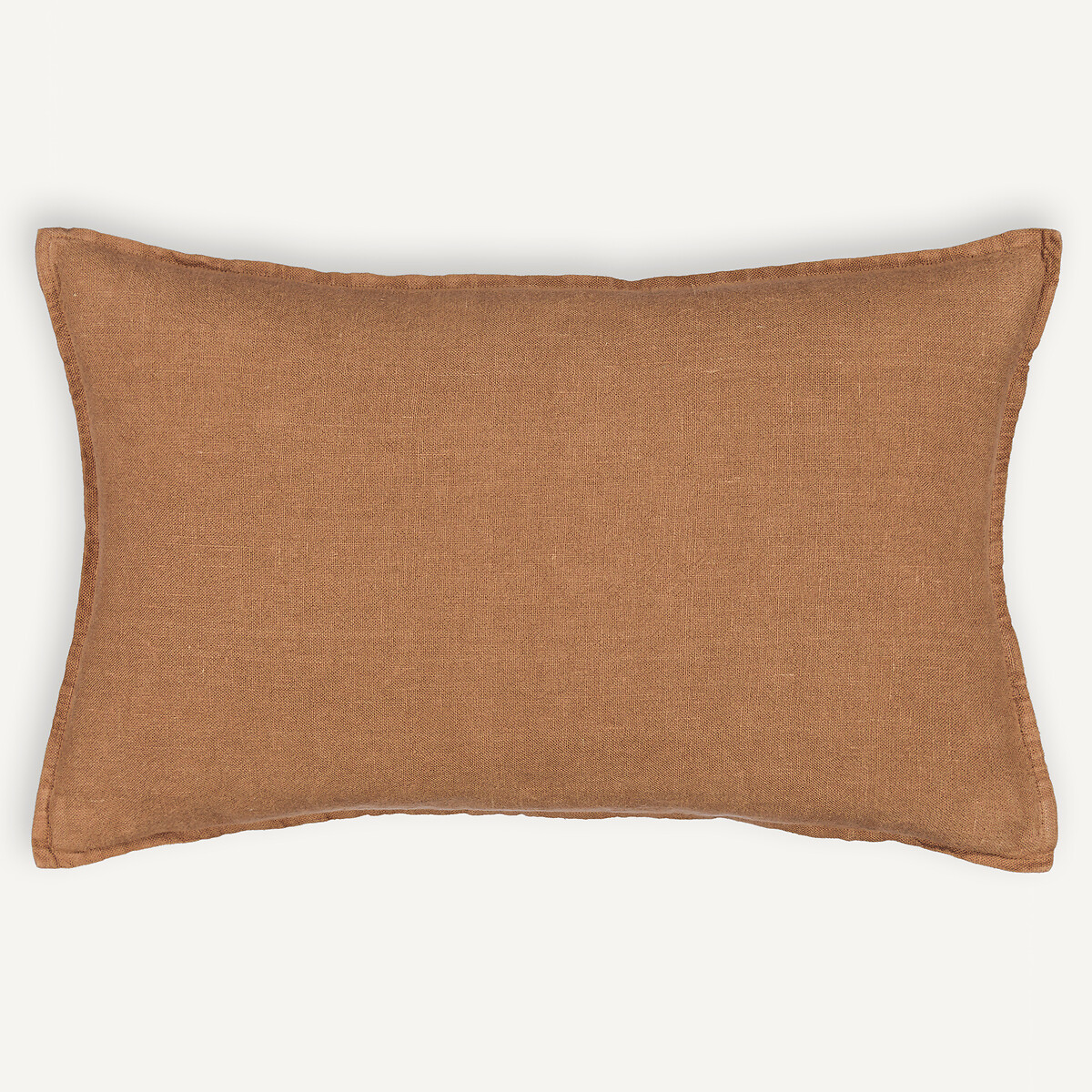 Housse de coussin lin épais, Boreo terre brûlée, AM.PM