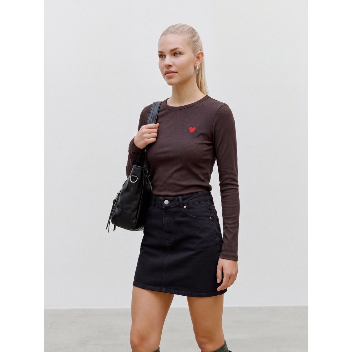 Top marron - chocolate torte 1, VERO MODA