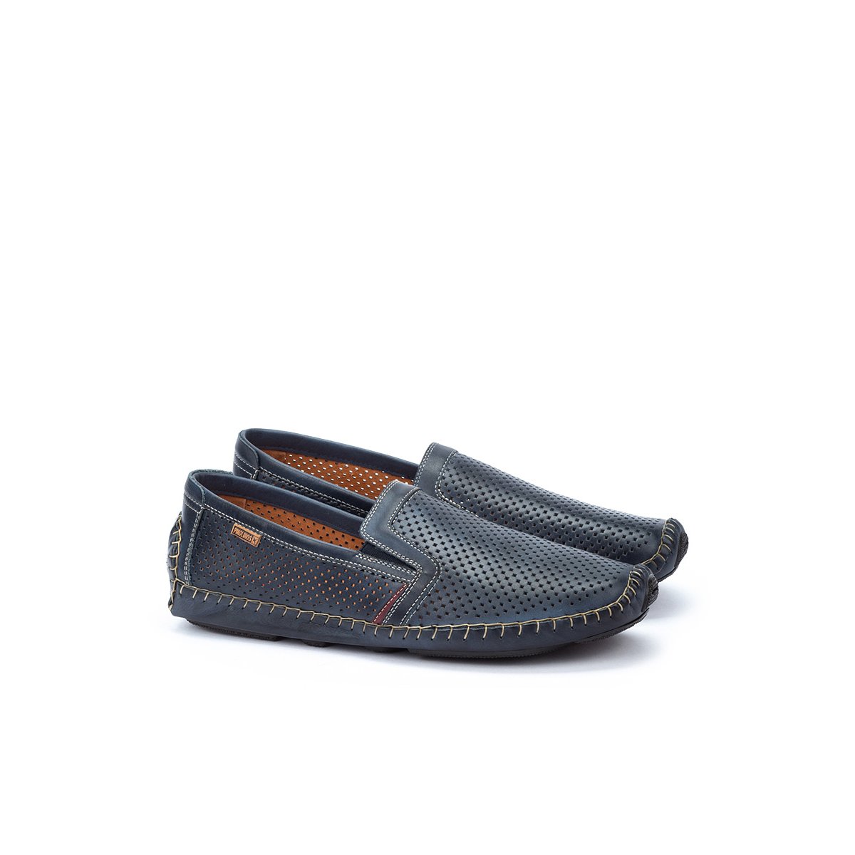 Mocassins cuir Jerez XL blue, PIKOLINOS
