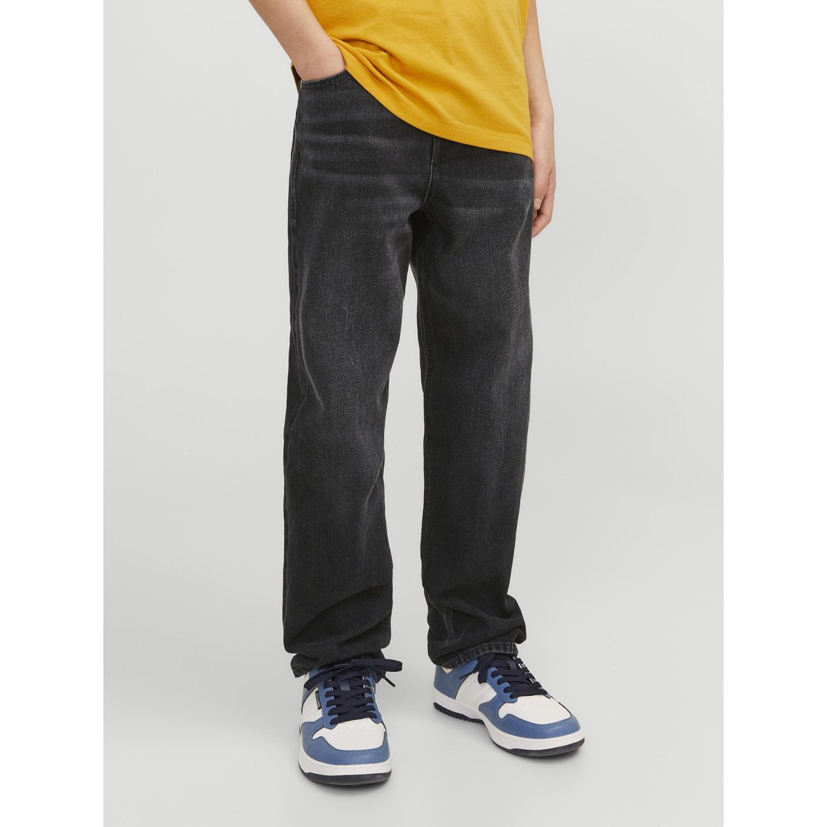 Jean Coupe Décontractée black denim, JACK & JONES JUNIOR