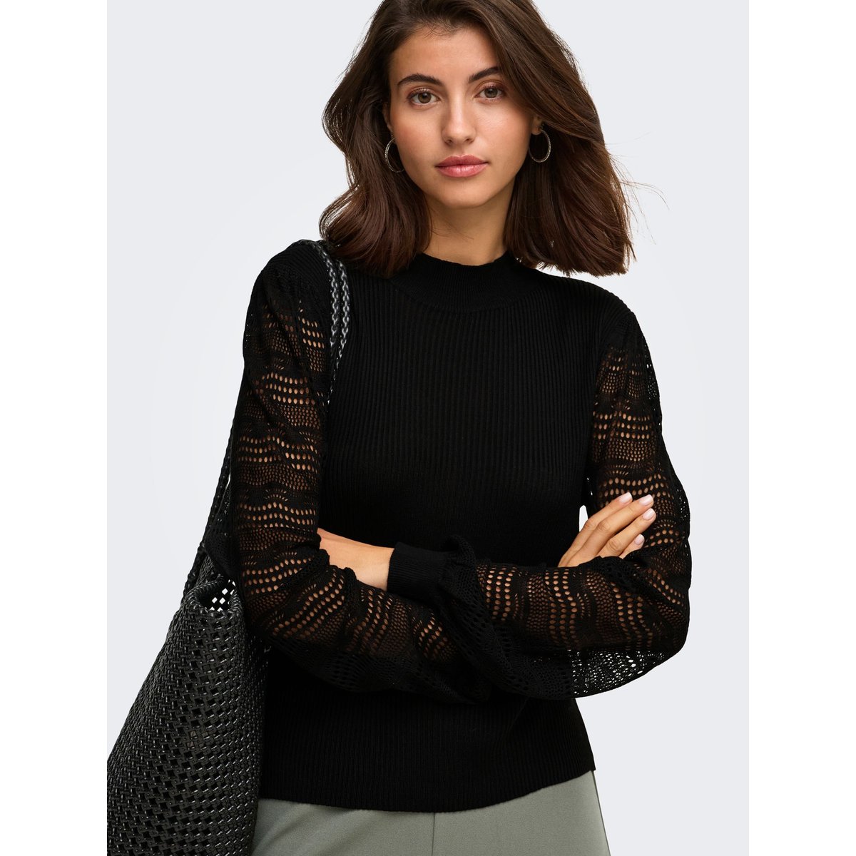 Pull En Maille black 1, ONLY