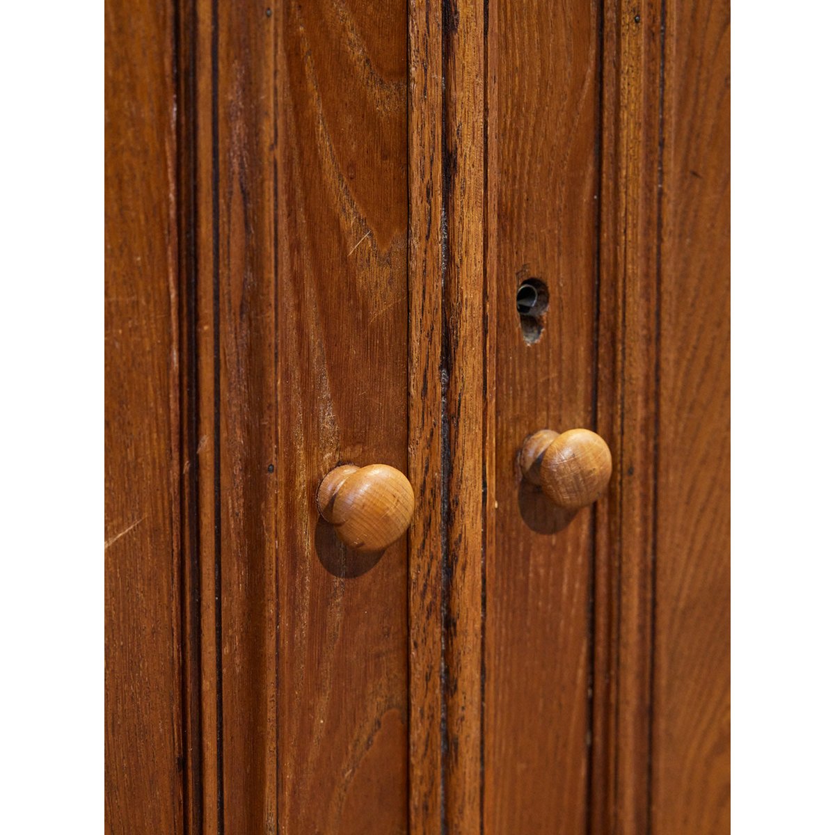 Commode de toilette en marbre Garance N°758 - Bon état bois clair, DEBONGOUT