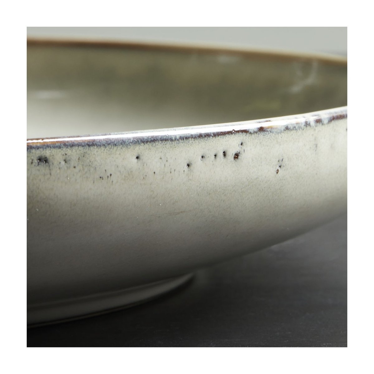Plat de service Lake dia 30 cm gris, HOUSE DOCTOR