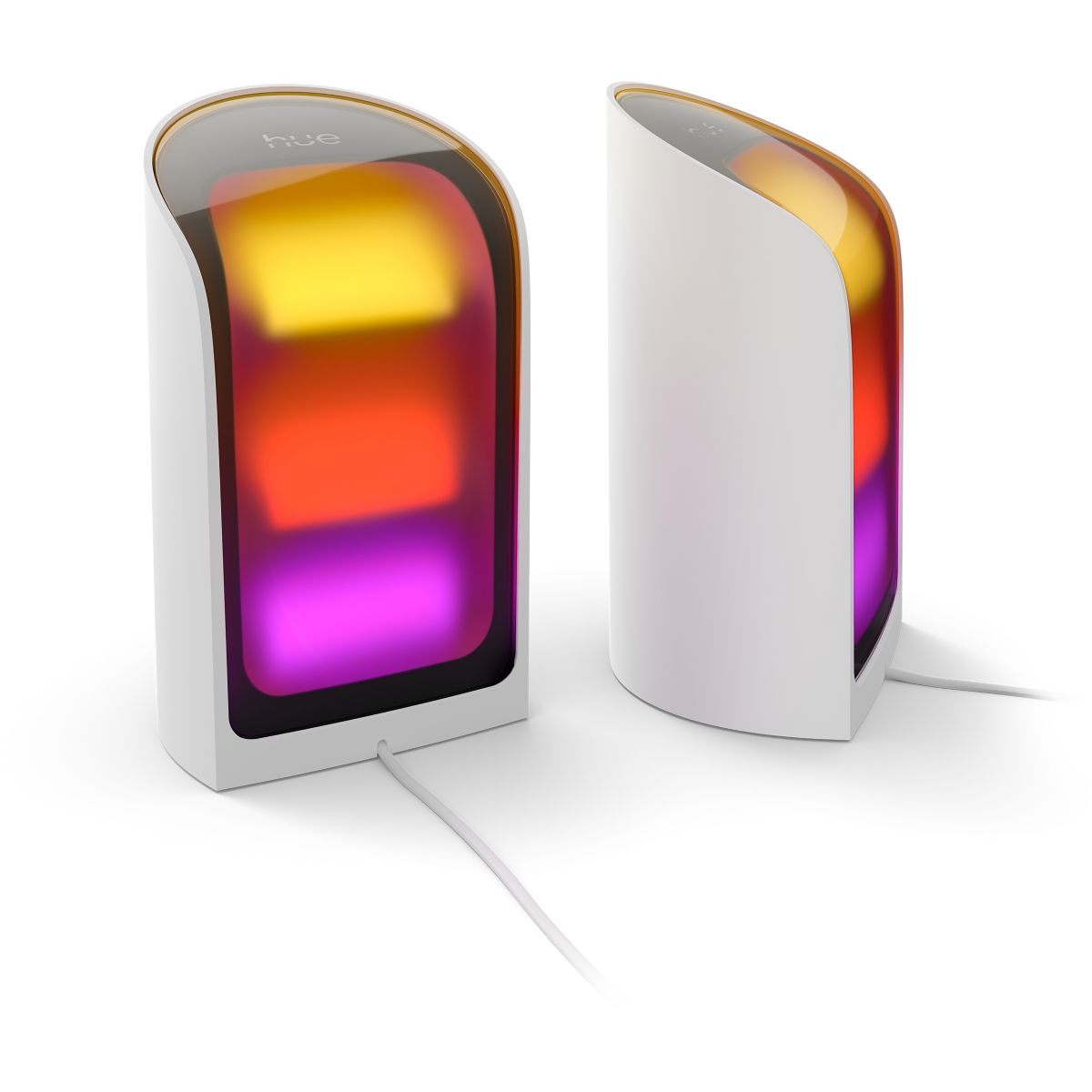 Lampe connectée Play Wall washer Blanc x2 White&Color gr couleur unique, PHILIPS HUE