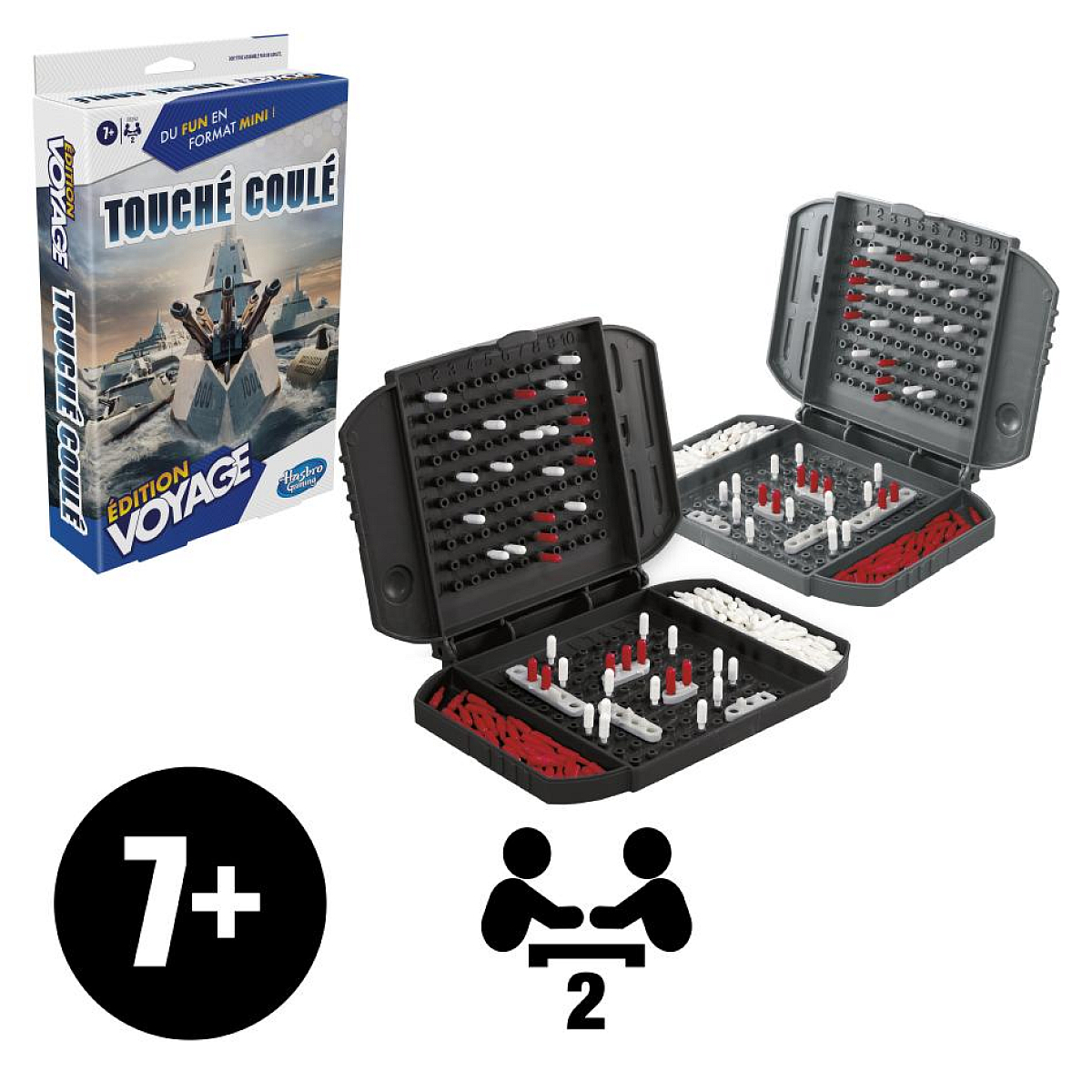 Touche coule - edition voyage bleu, HASBRO