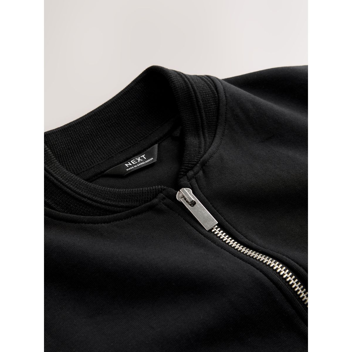 Blouson bomber élégant black interlock, NEXT