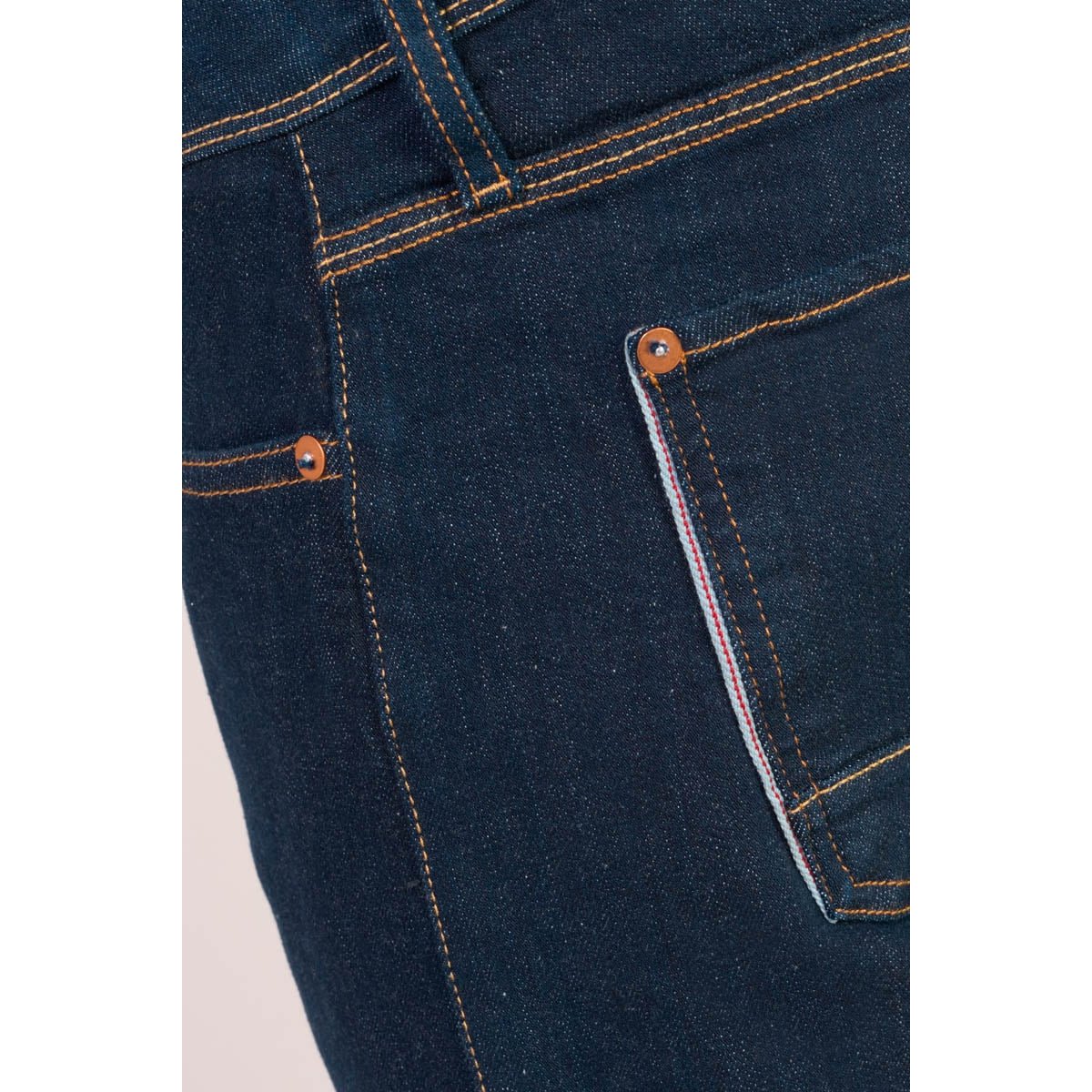 Jeans slim stretch 700/11, longueur 34 blue, LE TEMPS DES CERISES