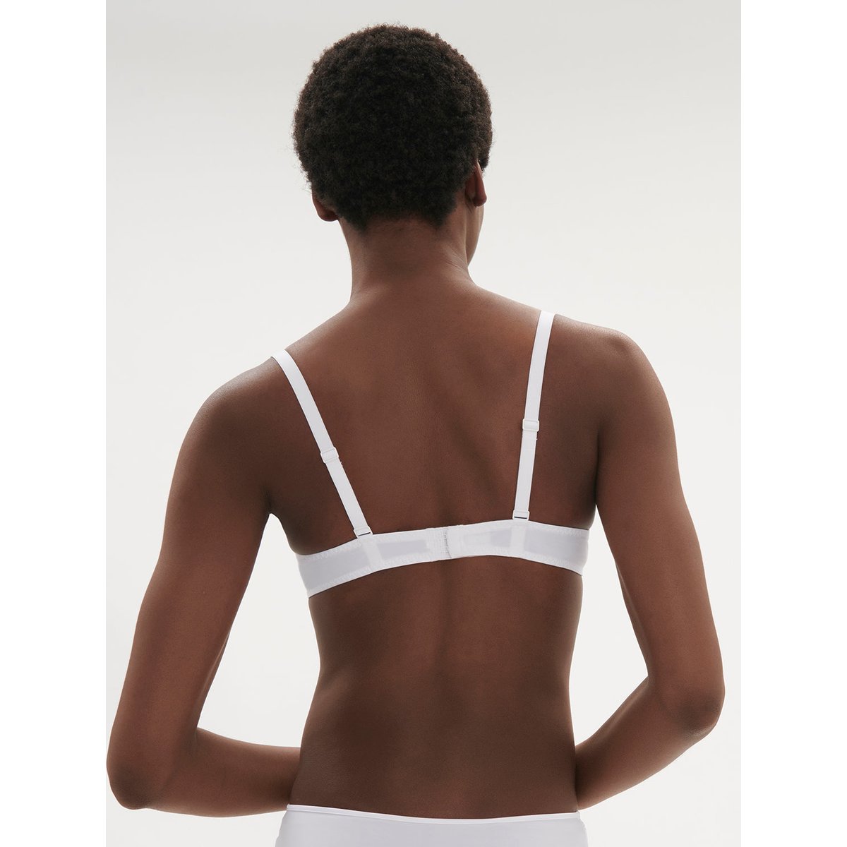Soutien-gorge push-up décolleté plongeant, SAGA blanc, SIMONE PERELE