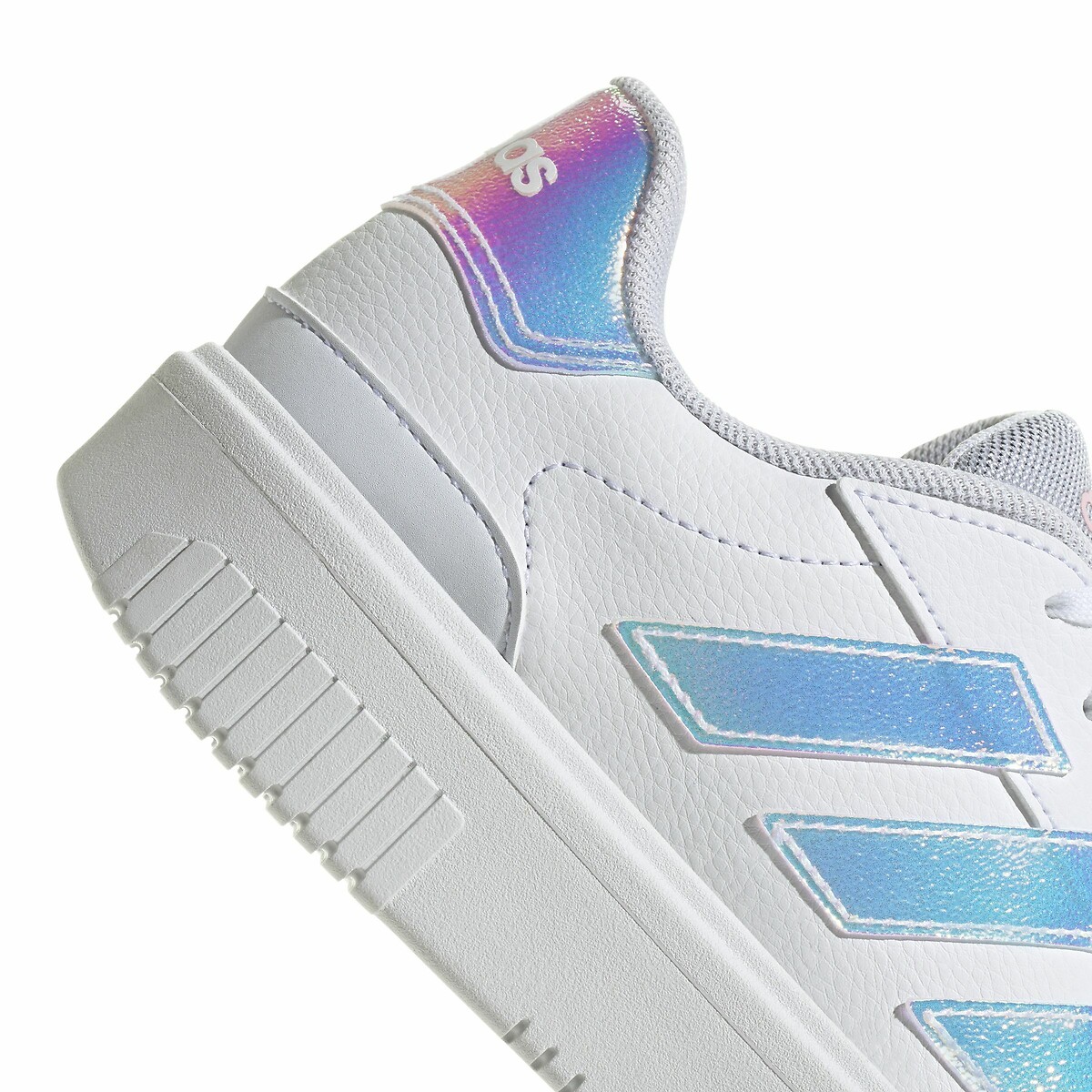 Courtblock Bold Trainers white pink/iridescent, ADIDAS SPORTSWEAR