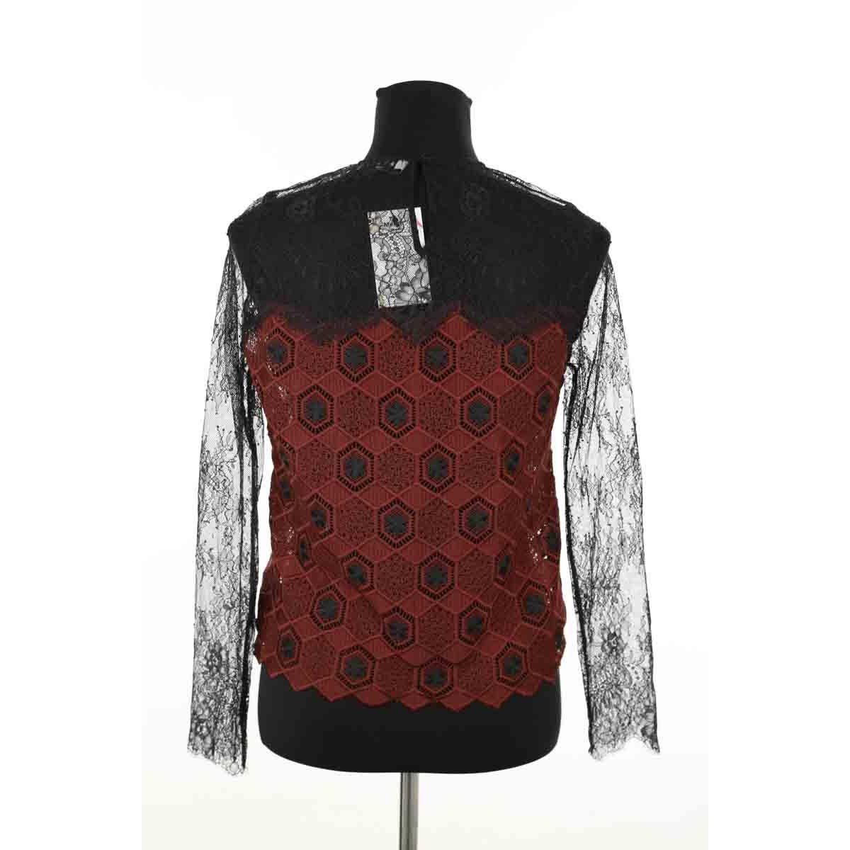 Blouse - Très Bon État noir, SANDRO