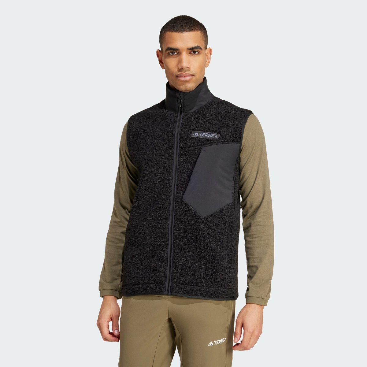 Veste Sans Manches Molleton Poils Longs Terrex Xploric Veste Sans Manches Molleton Poils Longs Terrex Xploric black, adidas Performance