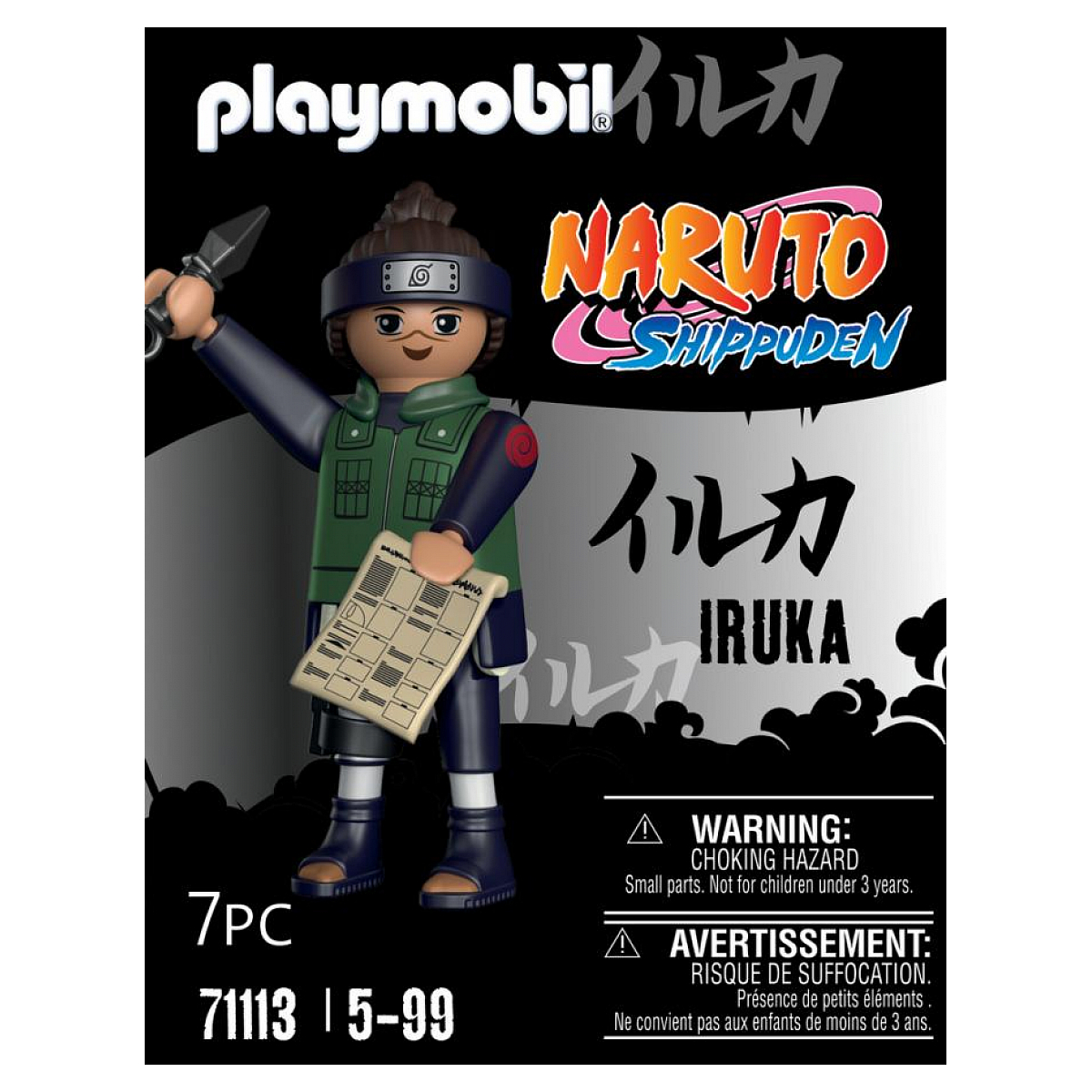 71113 Iruka - Naruto Shippuden couleur unique, PLAYMOBIL