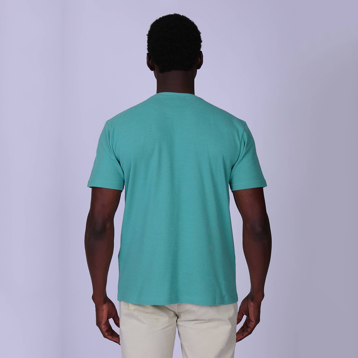 T-shirt Darryl vert eau, MISE AU GREEN