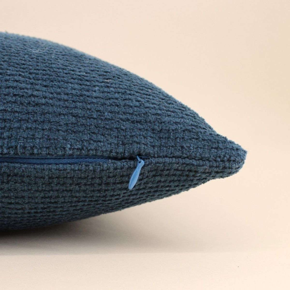 Coussin texturé 35x50cm bleu, ORNAMI