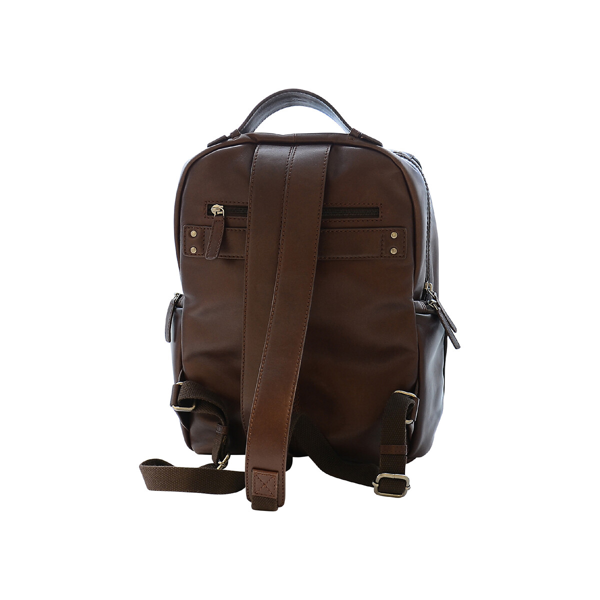 Mochila em pele, DAKAR castanho, DAKAR