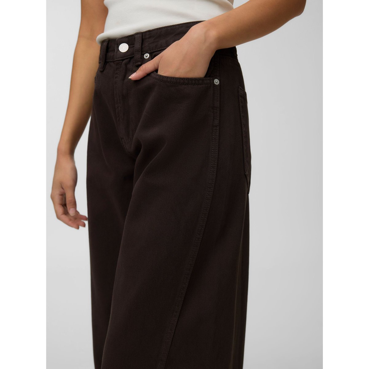 Jean marron - chocolate torte, VERO MODA