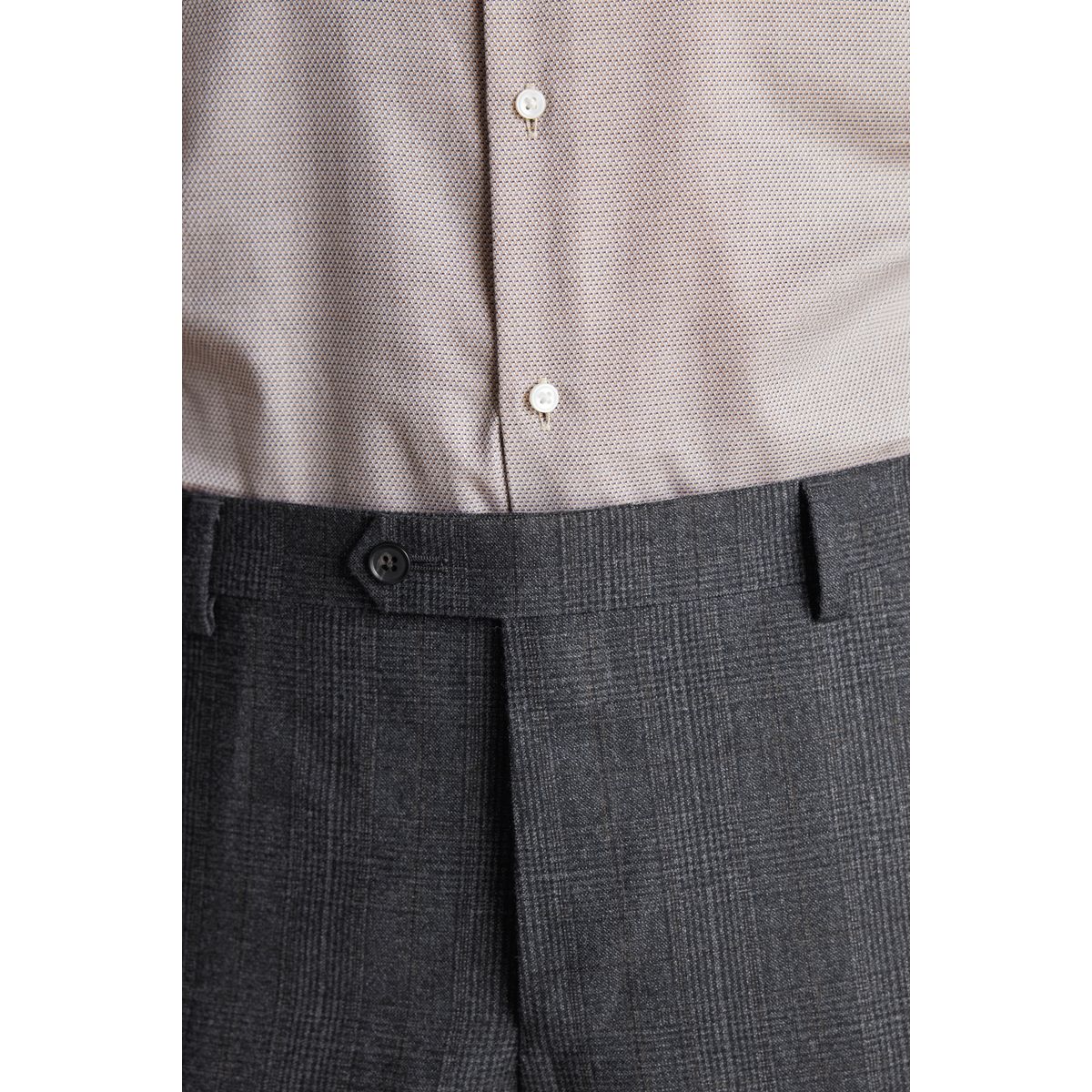 Pantalon de costume aux carreaux gris anthracite, NEXT