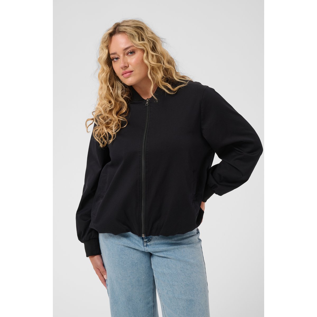 Veste noir black deep, KAFFE CURVE